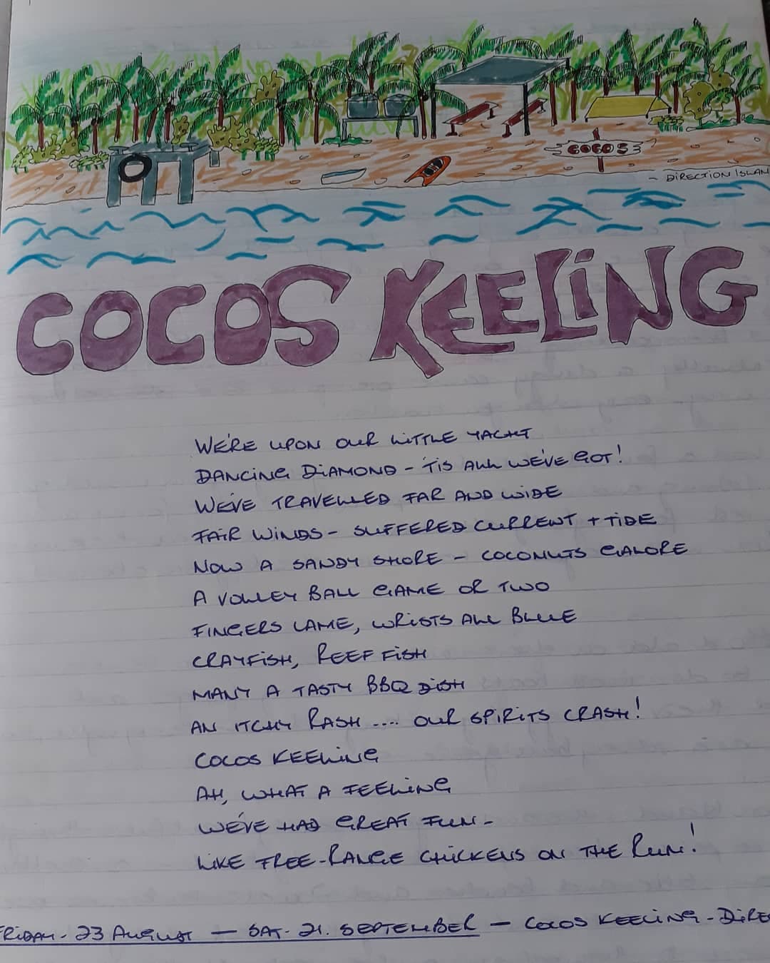 /21e Cocos Keeling Island journal entry.jpg